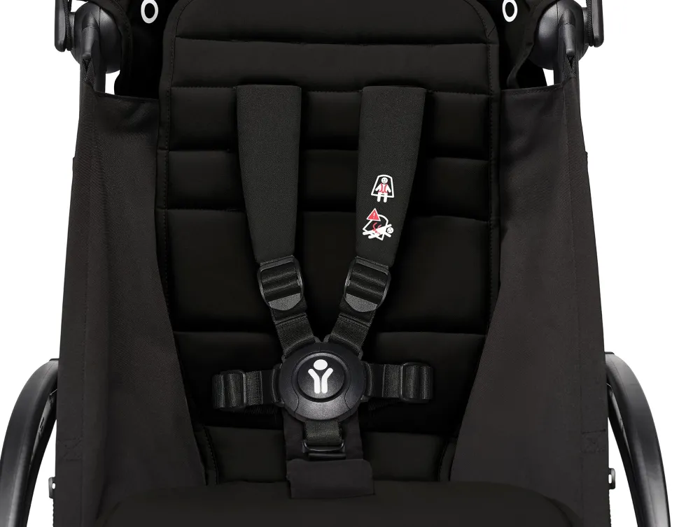 Stokke YOYO3 Ultra Compact 6+ Stroller (One Box) - Black / Black