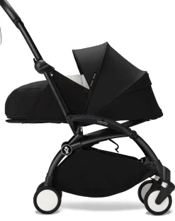 Stokke YOYO3 Ultra Compact Complete 0+/6+ Stroller Bundle - Black / Toffee