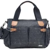 Storksak Kay Diaper Bag - Crosshatch Navy