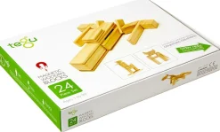 Tegu 24 Piece Magnetic Blocks Set - Natural