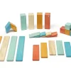 Tegu 24 Piece Magnetic Blocks Set - Sunset