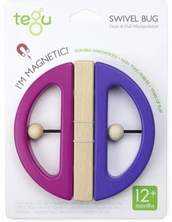 Tegu Swivel Bug - Pink & Purple