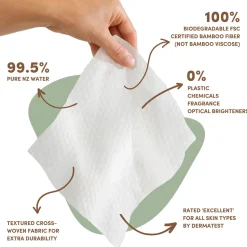 TERRA Bamboo Baby Wipes - Manuka Honey (70 Pack)