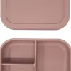 The Dearest Grey Silicone Bento Box - Rosewood