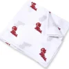 Three Little Anchors College Swaddle Blanket - Mississippi Ole Miss