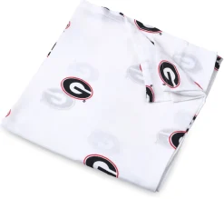 Three Little Anchors College Swaddle Blanket - Georgia Bulldogs
