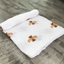 Three Little Anchors College Swaddle Blanket - Iowa State Cyclones