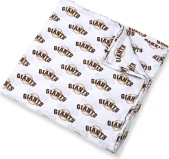 Three Little Anchors MLB Swaddle Blanket - San Francisco Giants