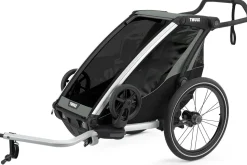 Thule Chariot Lite 1 Single Multisport Trailer + Stroller - Agave