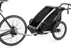 Thule Chariot Lite 1 Single Multisport Trailer + Stroller - Agave