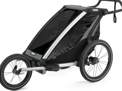 Thule Chariot Lite 1 Single Multisport Trailer + Stroller - Agave