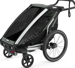 Thule Chariot Lite 1 Single Multisport Trailer + Stroller - Agave