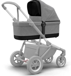 Thule Sleek Bassinet - Grey Melange