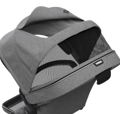 Thule Sleek Sibling Seat - Black / Grey Melange