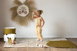 Toddlekind Leaf Organic Cotton Playmat - Sand Castle