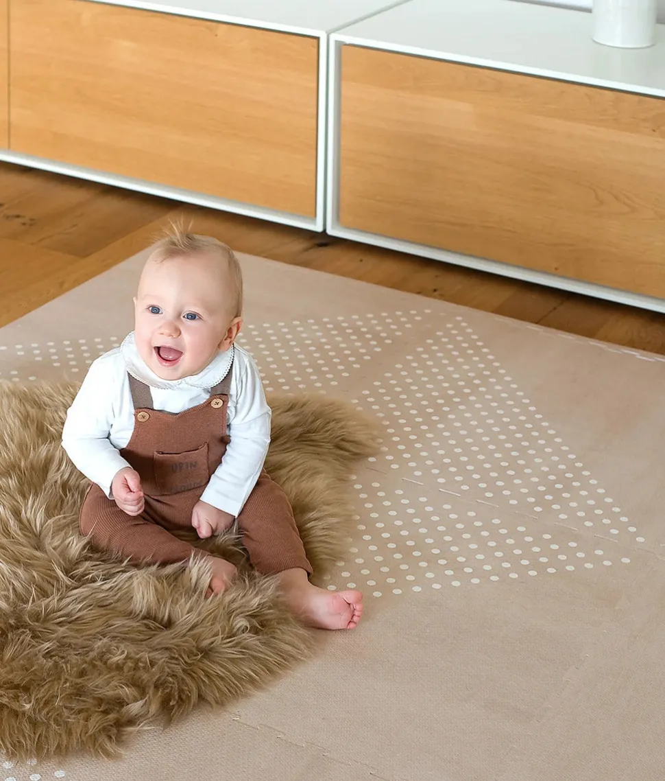 Toddlekind Printed Foam Puzzle Playmat - Earth - Clay