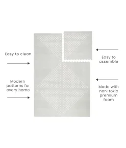 Toddlekind Printed Foam Puzzle Playmat - Earth - Dove