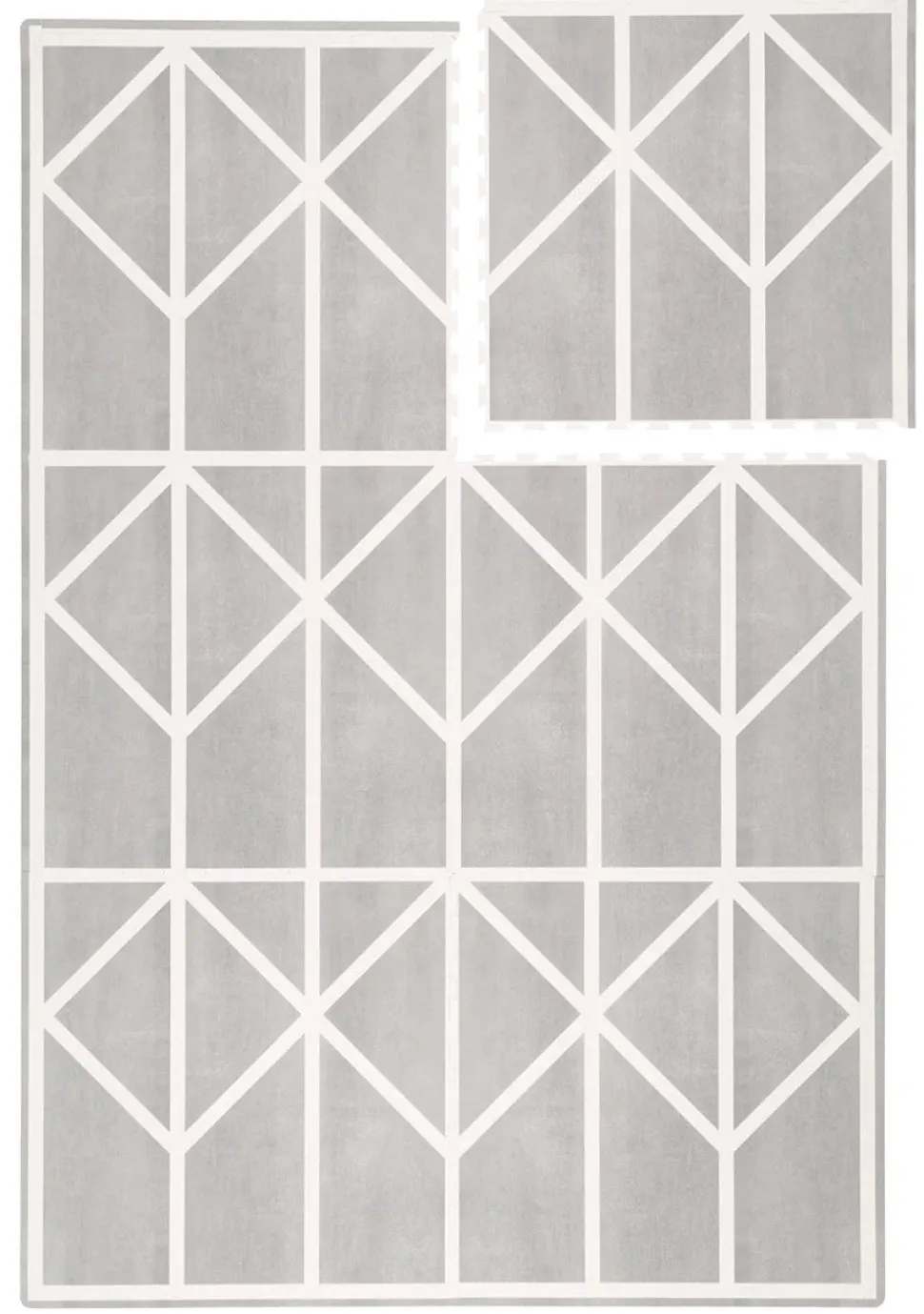 Toddlekind Printed Foam Puzzle Playmat - Nordic - Pebble
