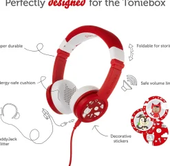 Tonies Headphones - Red (3y+)