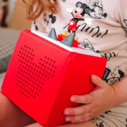 Tonies Toniebox Disney Mickey Mouse Starter Set - Red with Audio Character (3y+)