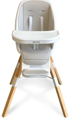 TruBliss 2-in-1 Turn-A-Tot High Chair - Grey Taupe