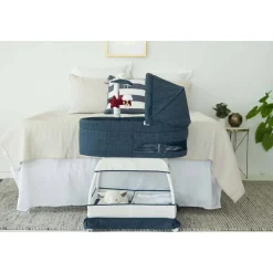 TruBliss Sweetli Nurture Bassinet - Denim Melange