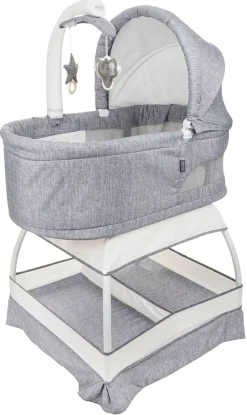 TruBliss Sweetli Nurture Bassinet - Grey Melange