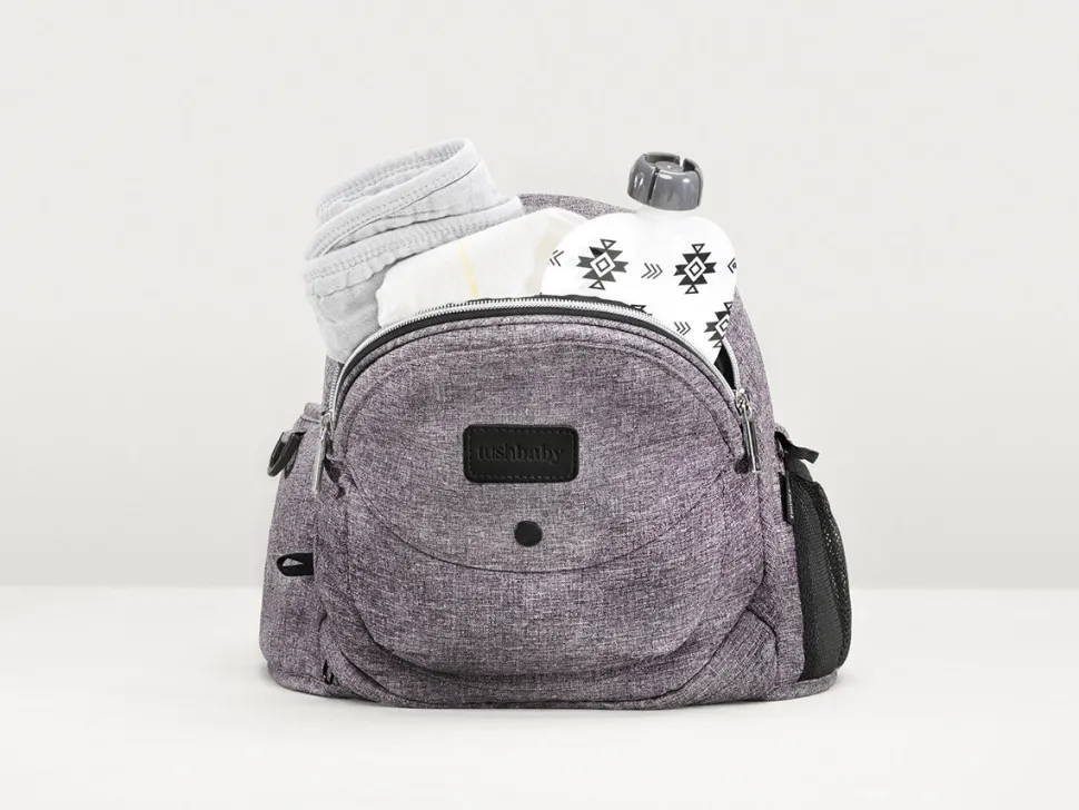 Tushbaby Travel Lite Hip Seat Carrier - Charcoal