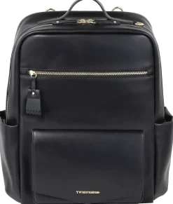 TWELVElittle Peek-a-boo Backpack - Black