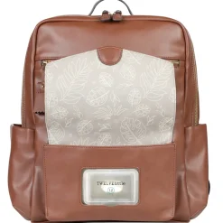 TWELVElittle Peek-a-boo Backpack Diaper Bag - Toffee