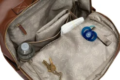 TWELVElittle Peek-a-boo Backpack Diaper Bag - Toffee