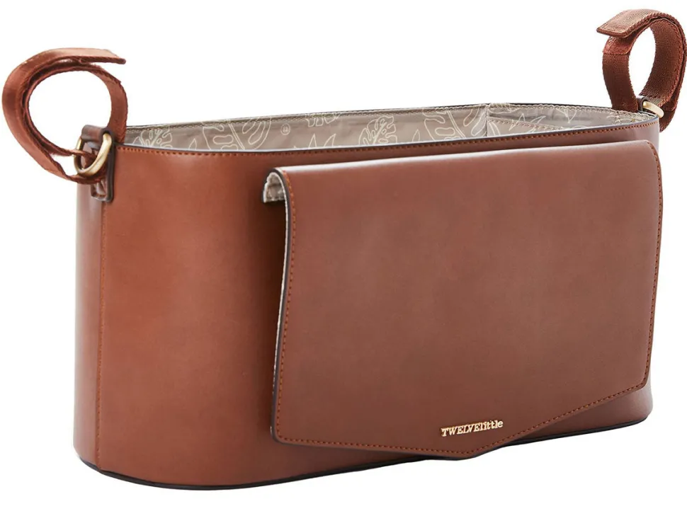 TWELVElittle Peek-a-boo Stroller Caddy - Toffee