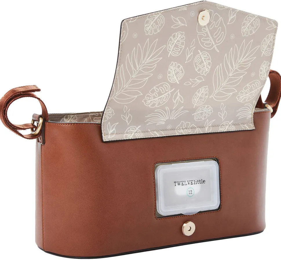 TWELVElittle Peek-a-boo Stroller Caddy - Toffee