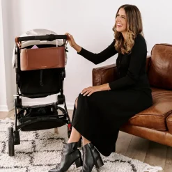 TWELVElittle Peek-a-boo Stroller Caddy - Toffee