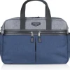 TWELVElittle Unisex Courage Satchel - Grey/Navy