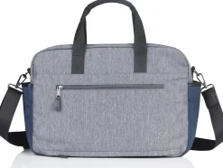 TWELVElittle Unisex Courage Satchel - Grey/Navy