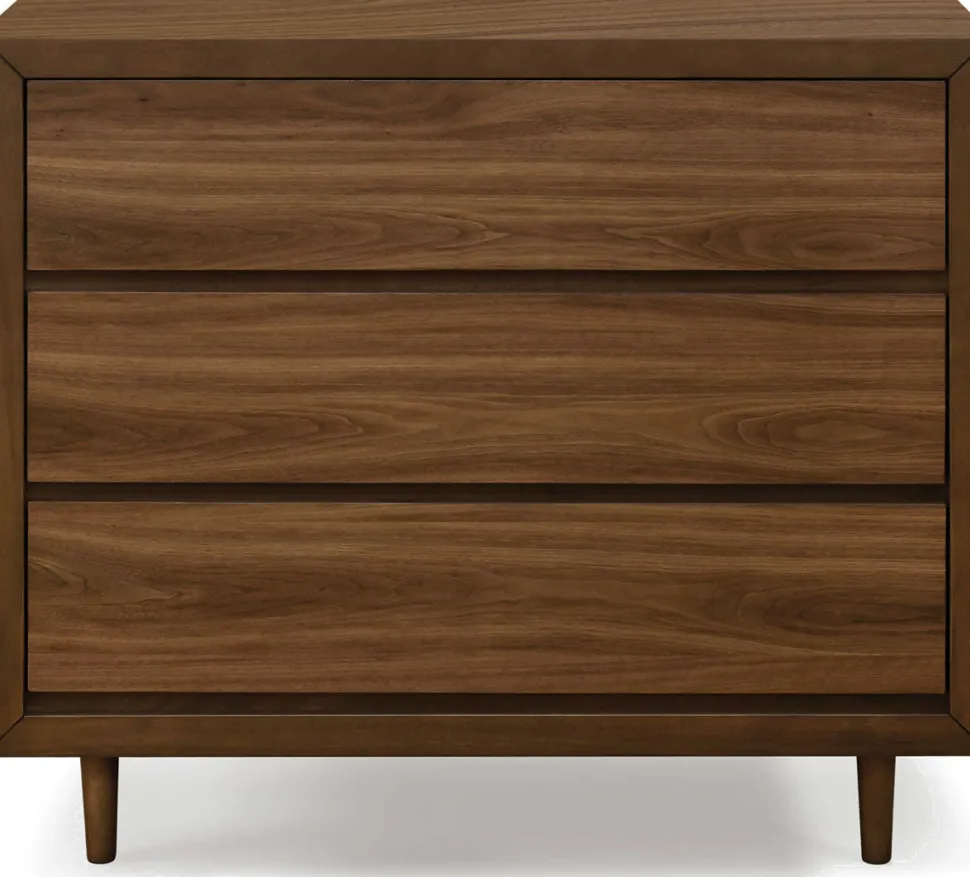 Ubabub Nifty 3-Drawer Dresser - Walnut