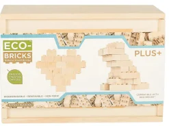 Ukidz Eco-bricks Plus+ Natural 20pcs