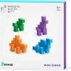 Ukidz PIXIO Mini Dinos - 80 Magnetic Blocks in 4 Colors