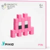 Ukidz PIXIO Mini Monster Pin - 28 Magnetic Blocks in 3 Colors