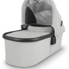 UPPAbaby Bassinet - Anthony (White and Grey Chenille / Carbon)