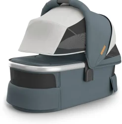 UPPAbaby Bassinet V3 - Callum (Stone Blue / Silver Frame)