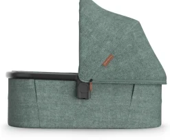 UPPAbaby Bassinet V3 - Gwen (Green Melange / Carbon Frame)