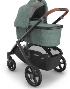 UPPAbaby Bassinet V3 - Gwen (Green Melange / Carbon Frame)