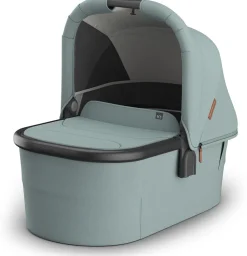 UPPAbaby Bassinet V3 - Kenzi (Mystic Aqua / Carbon Frame)