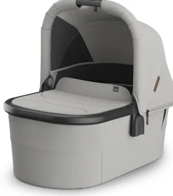 UPPAbaby Bassinet V3 - Savannah (Pearl Gray Jacquard / Carbon Frame)