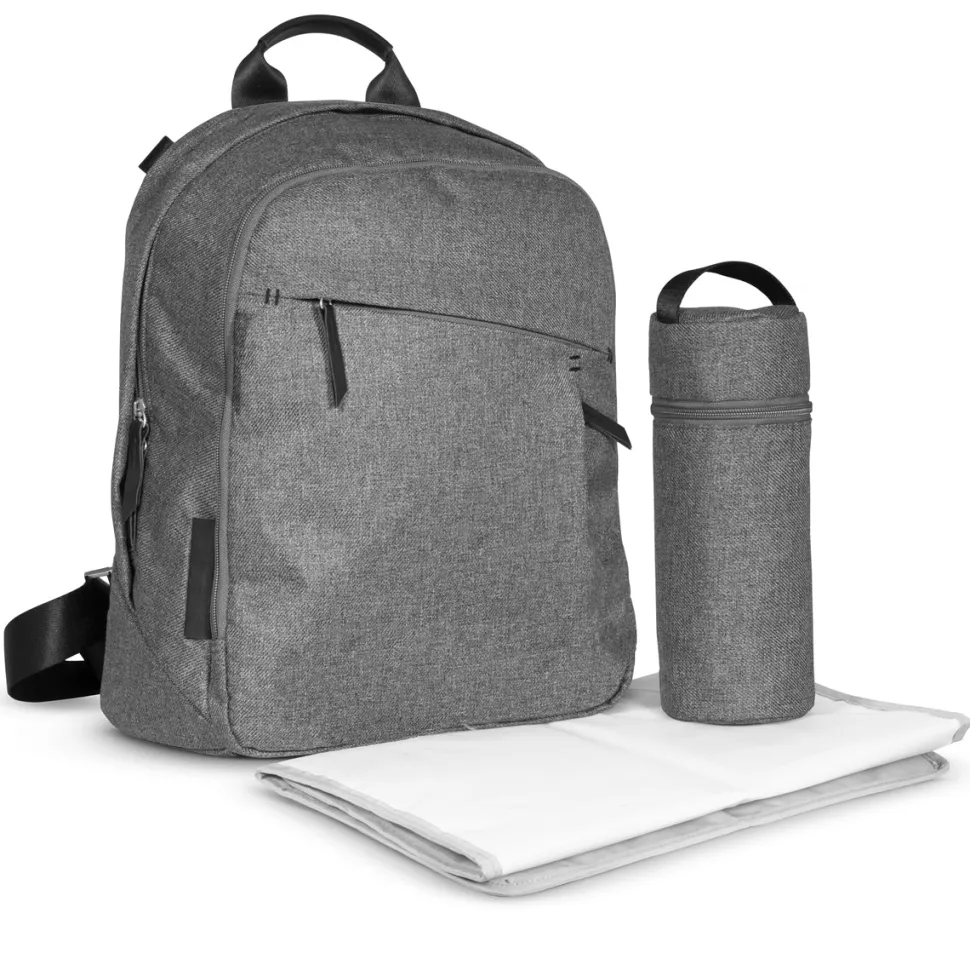 UPPAbaby Changing Backpack Diaper Bag - Jordan (Charcoal Melange)