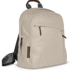 UPPAbaby Changing Backpack - Declan (Oat Melange/Chestnut Leather)