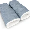 UPPAbaby Cozy Hand Muffs - Gregory (Blue Melange)