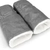 UPPAbaby Cozy Hand Muffs - GREYSON (Charcoal Melange)
